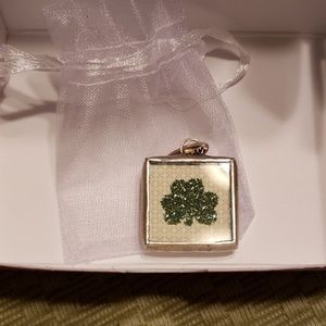 Lucky In Love Pendant, Lucky Girl Necklace